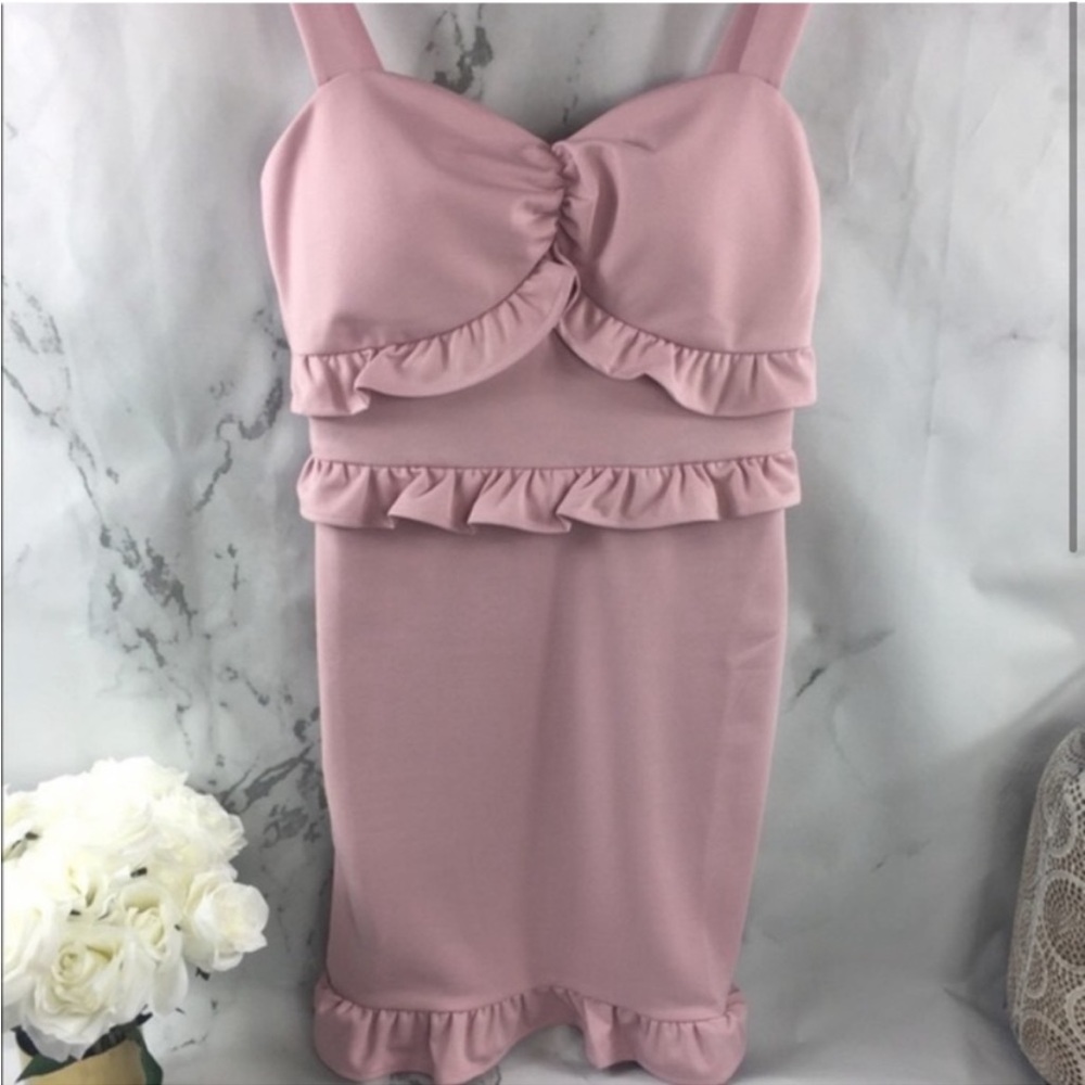 Fashion Nova Pretty in Pink Dress
